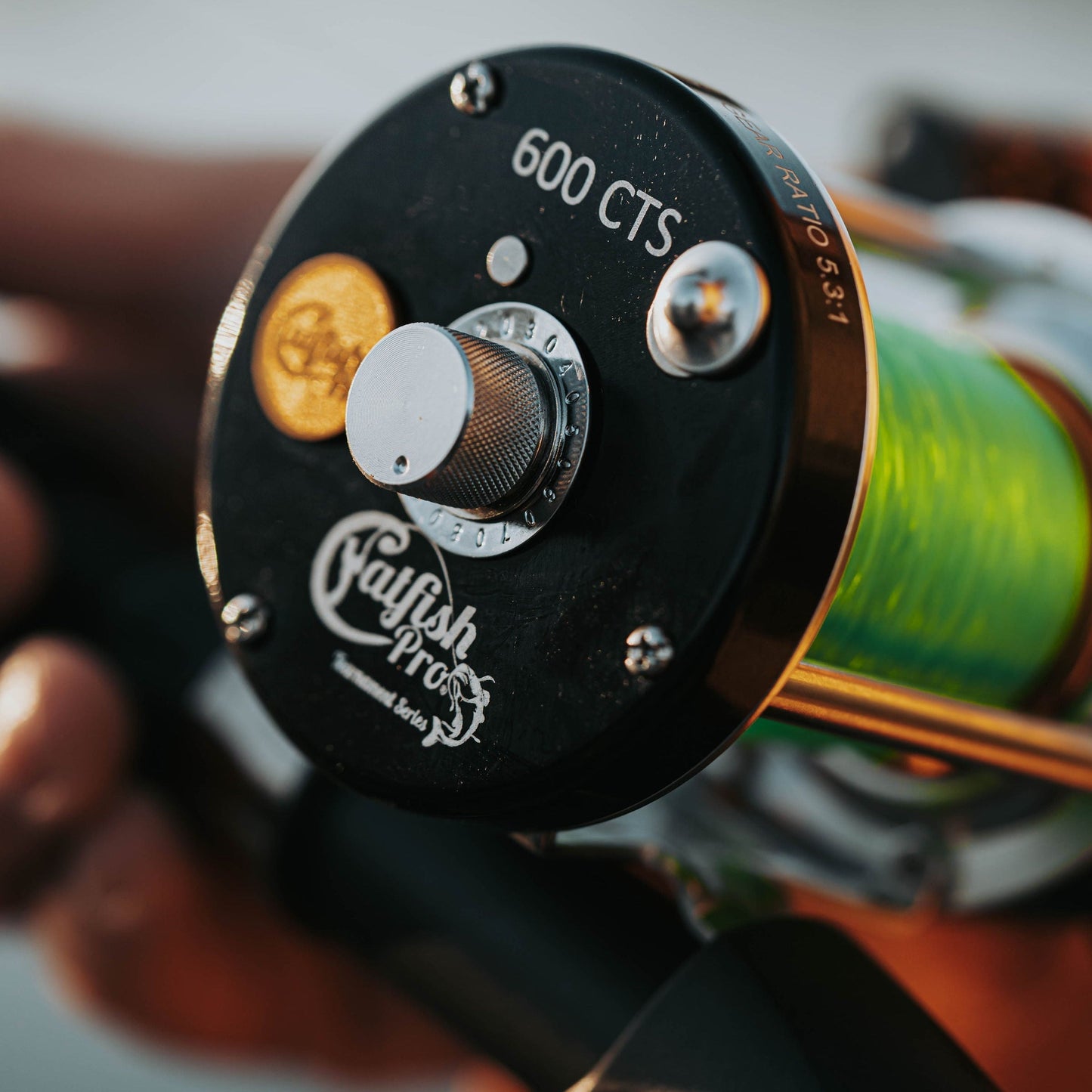 600CTS Round Baitcaster Rod and Reel Combo - AureliaAdventure