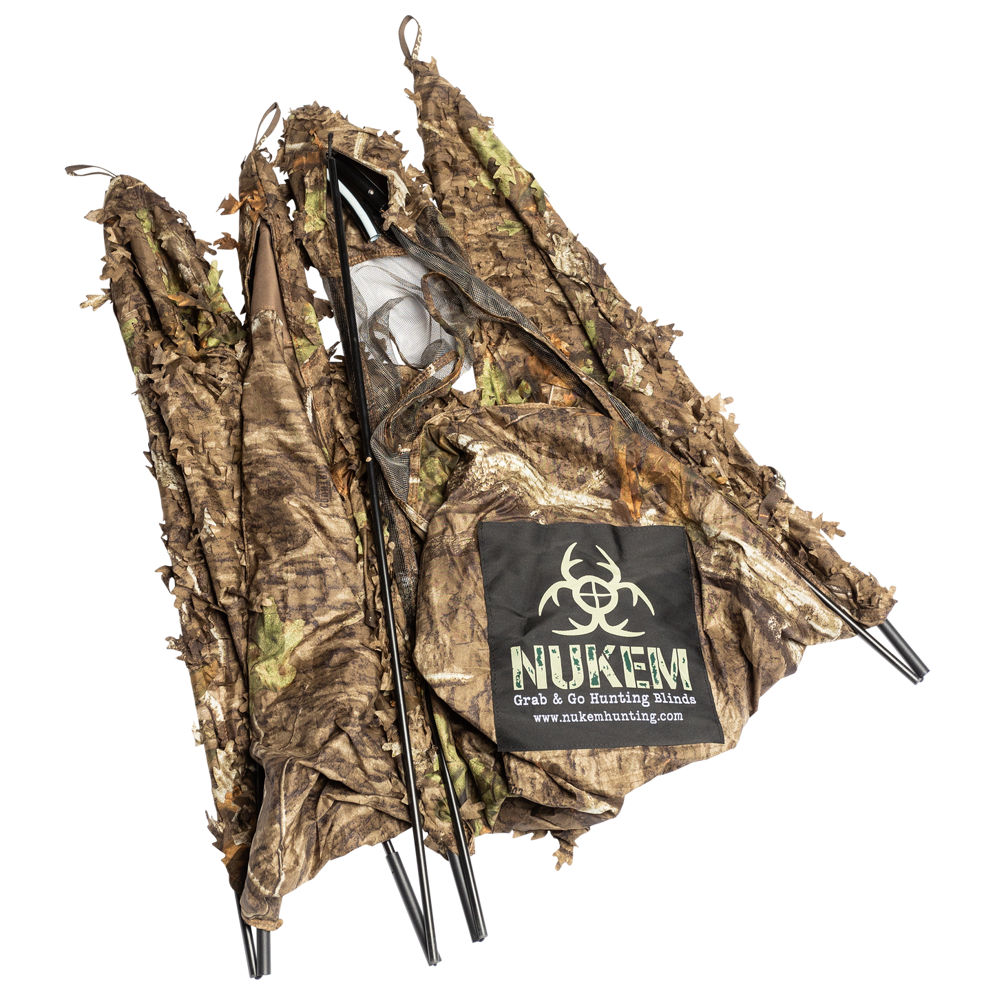 Hunting Blind - Mossy Oak Country Roots 3D Leafy - AureliaAdventure