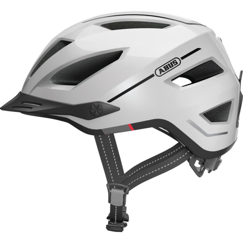 ABUS Pedelec 2.0 Helmet (Pearl White) - AureliaAdventure