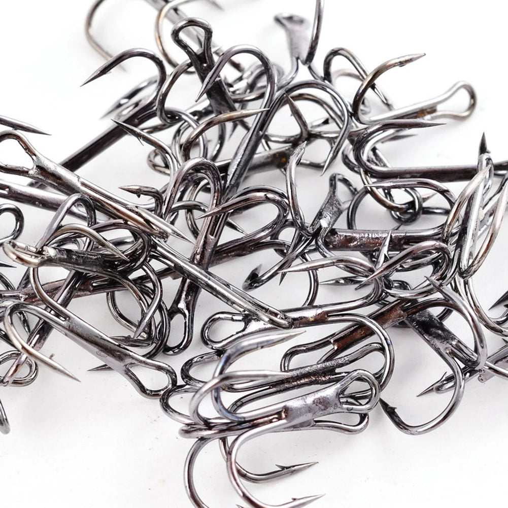50pcs Treble Fishing Hooks Kit - AureliaAdventure