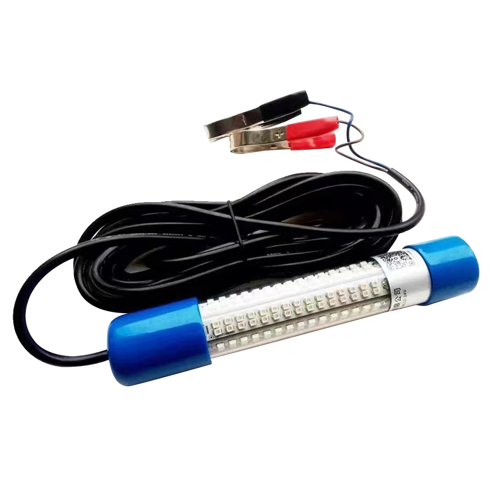 50W Underwater Fishing Light – 12–24V Submersible LED Fish Attractor for Squid, Shrimp & Krill - AureliaAdventure