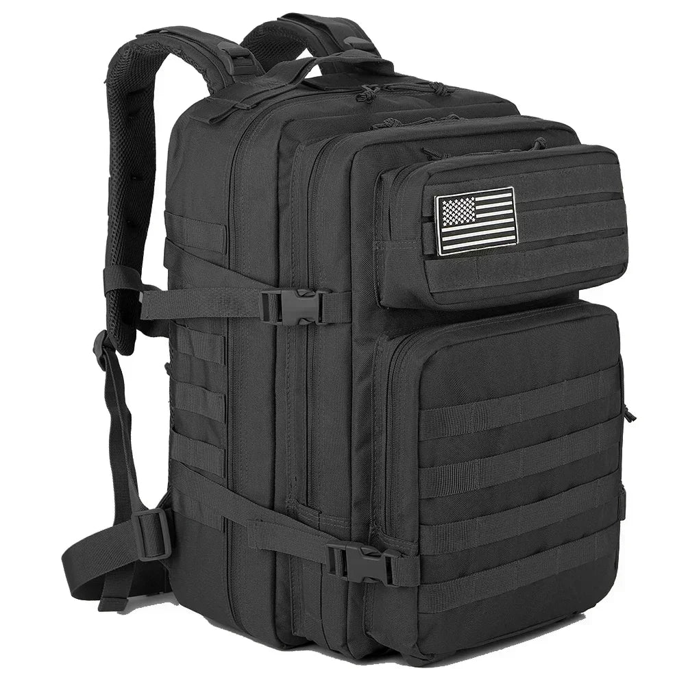 45L Tactical Backpack – Large-Capacity Outdoor Daypack for Hiking, Hunting & Camping - AureliaAdventure