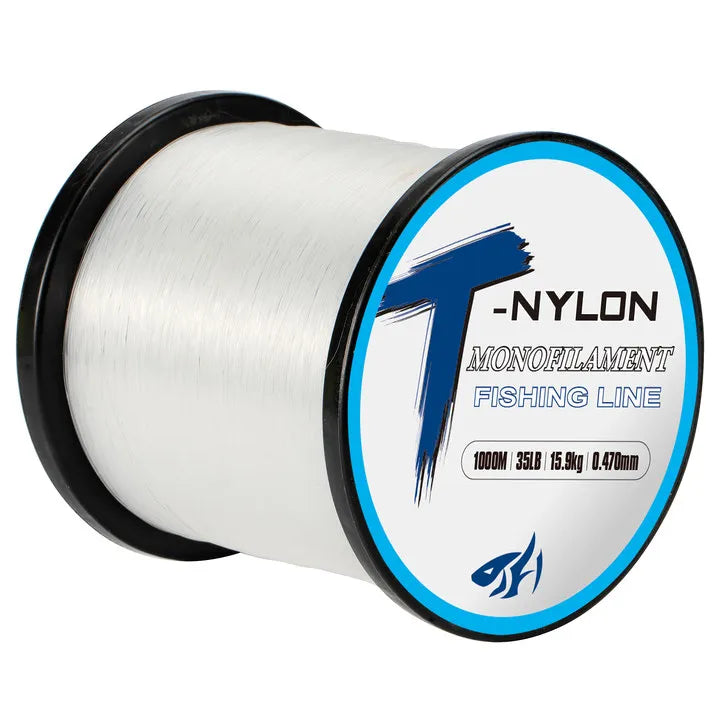 CLEAR WHITE - 1000M Nylon Fishing Line - AureliaAdventure