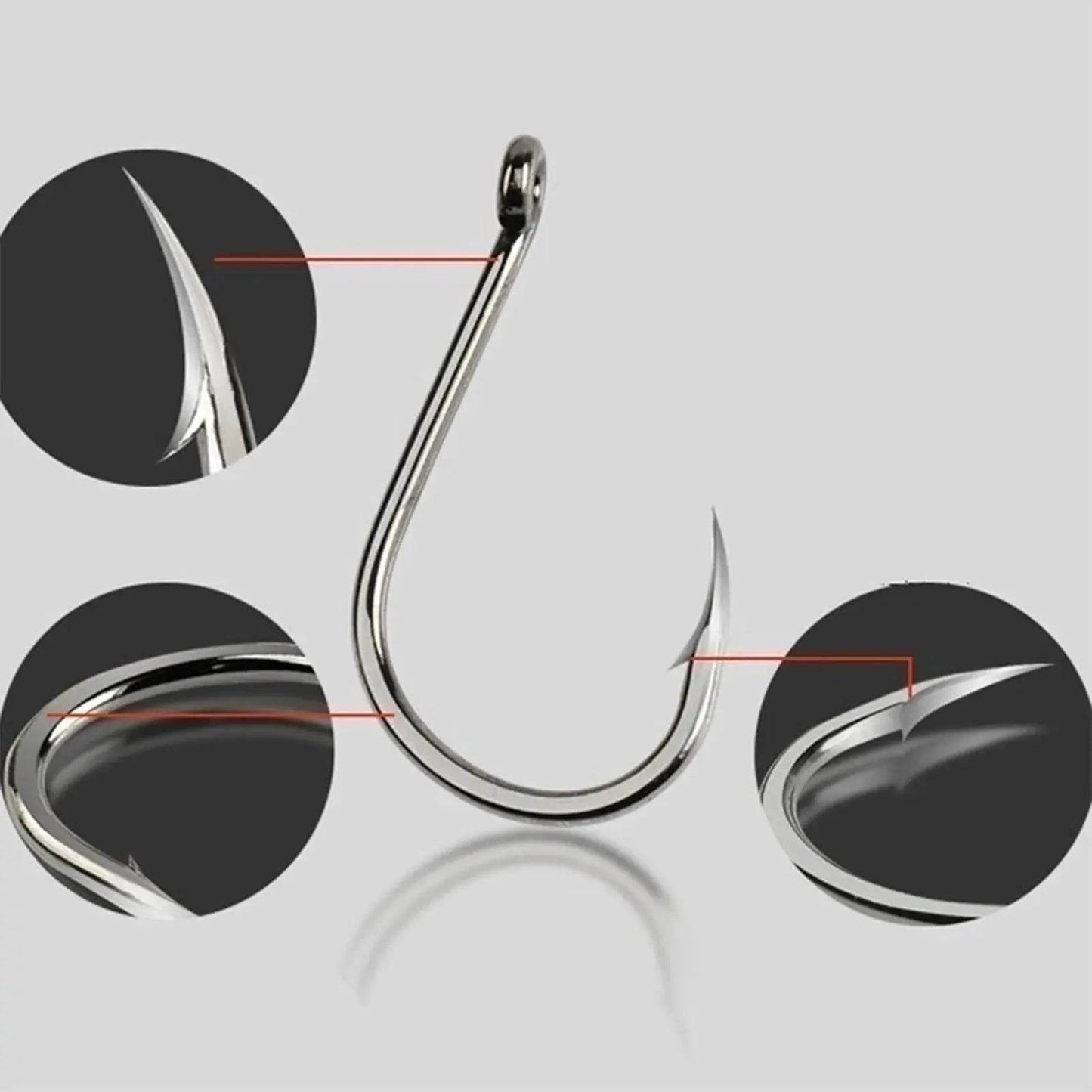 100PCS Fishing Hooks Kits - AureliaAdventure