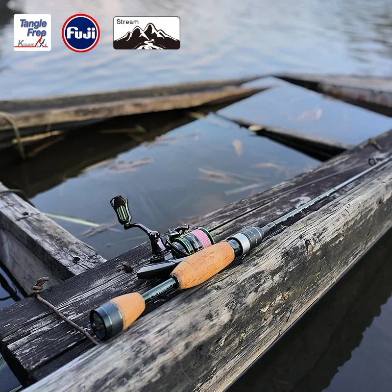 4 Section Portable Fishing Rod - AureliaAdventure