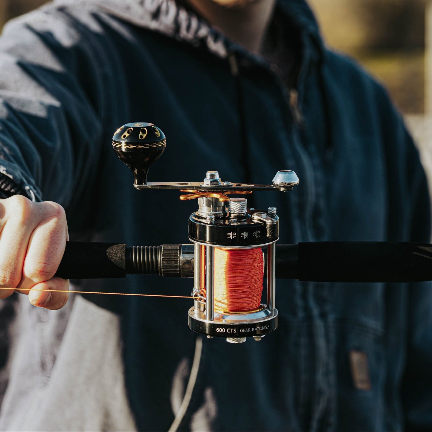 600CTS Round Baitcaster Reel - AureliaAdventure