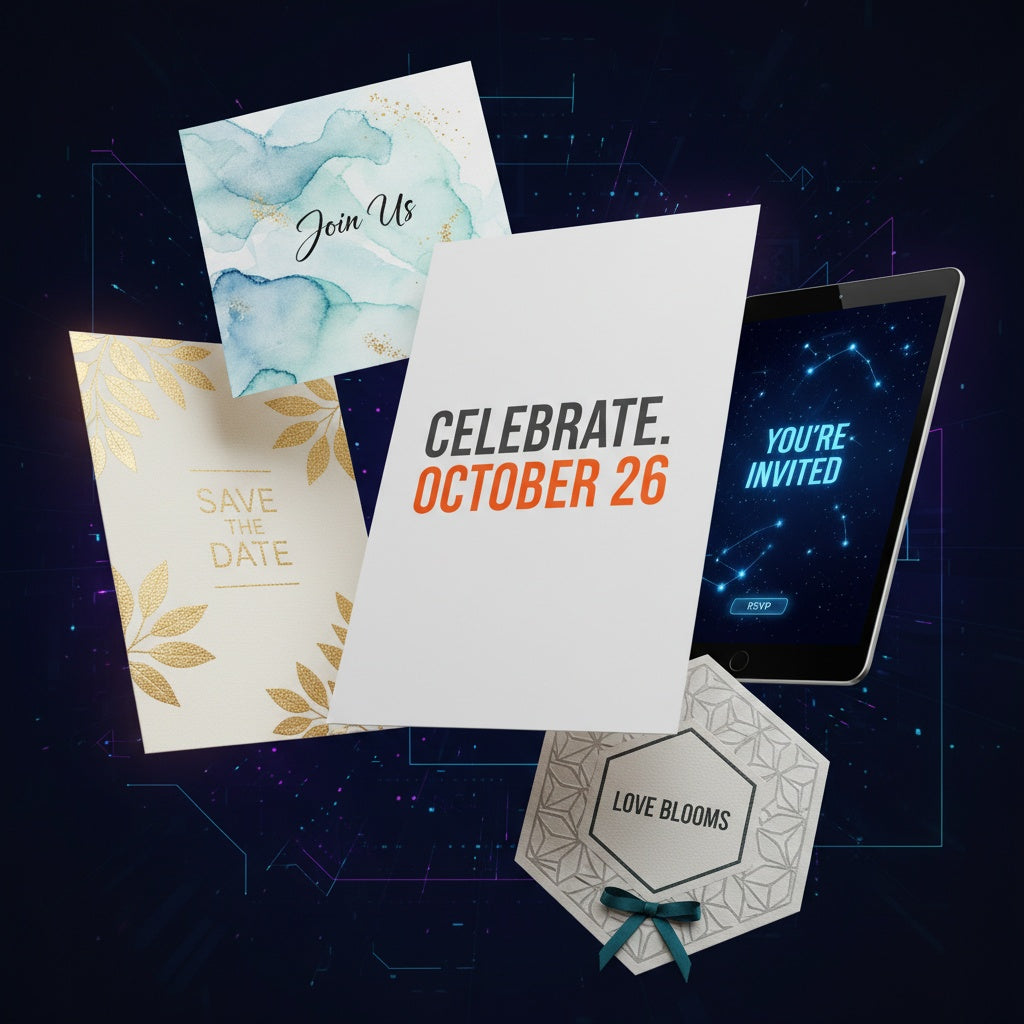 Top 5 Invitation Trends for Modern Events