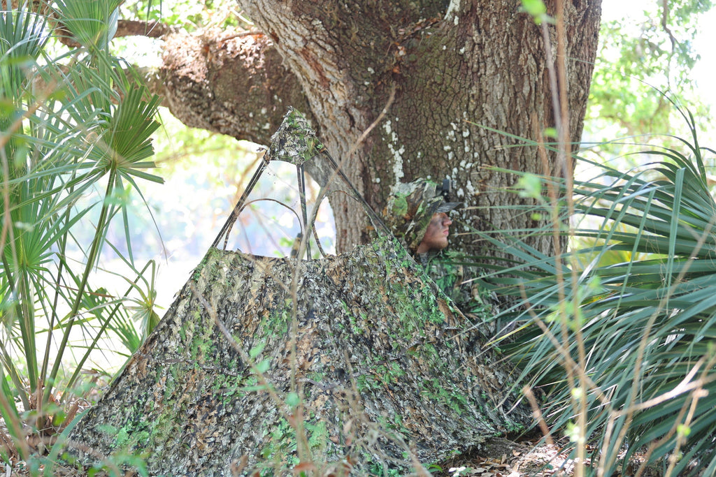 Hunting Blind - Mossy Oak Obsession 3D Leafy - AureliaAdventure