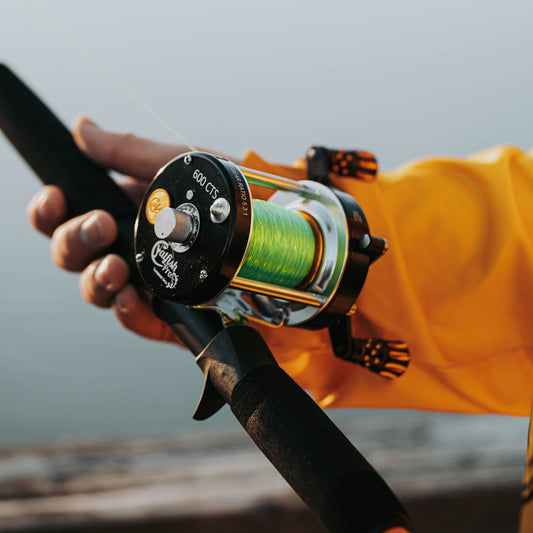 600CTS Round Baitcaster Rod and Reel Combo - AureliaAdventure