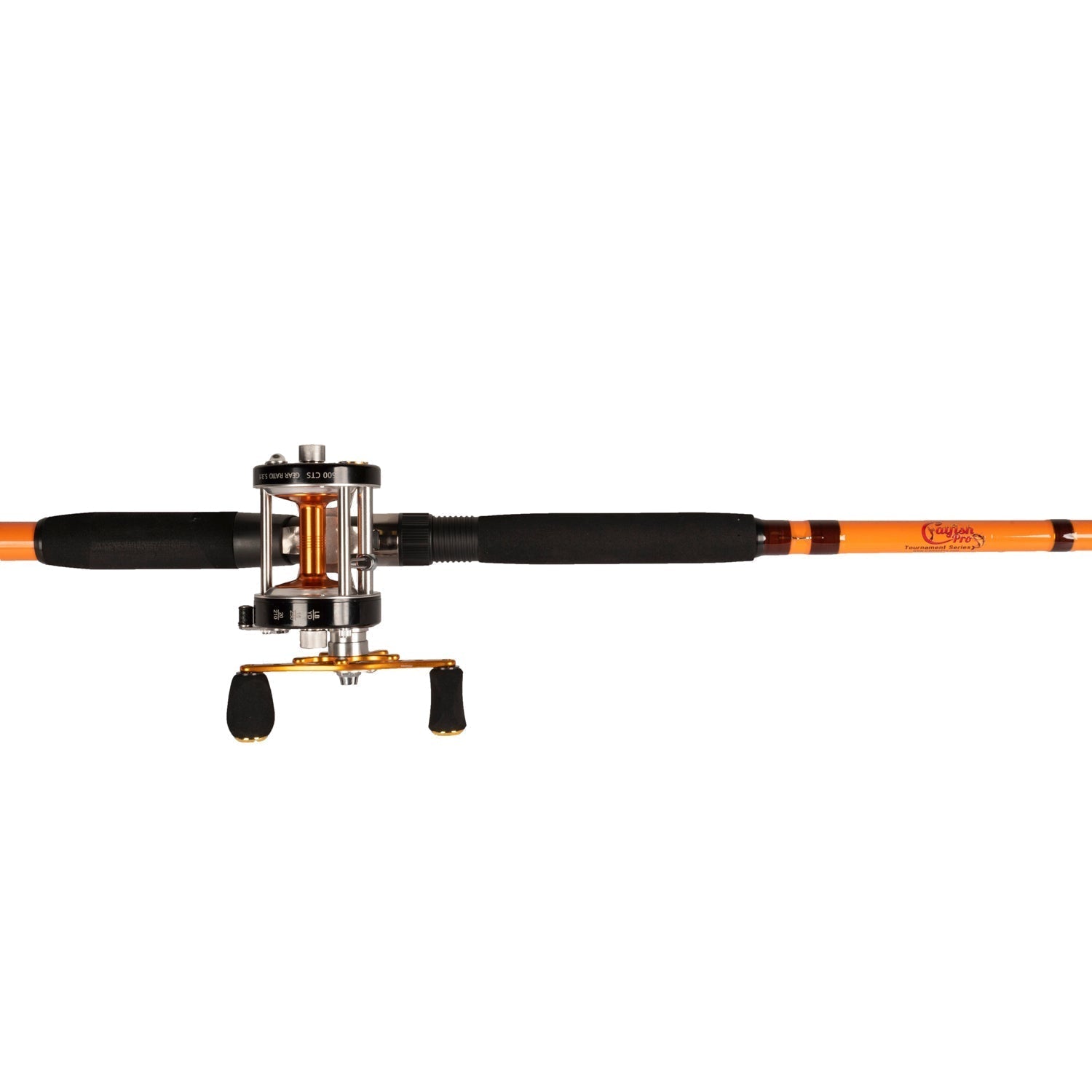 600CTS Round Baitcaster Rod and Reel Combo - AureliaAdventure