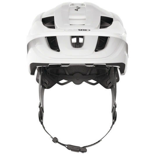ABUS Cliffhanger MIPS Helmet (Shiny White) - AureliaAdventure