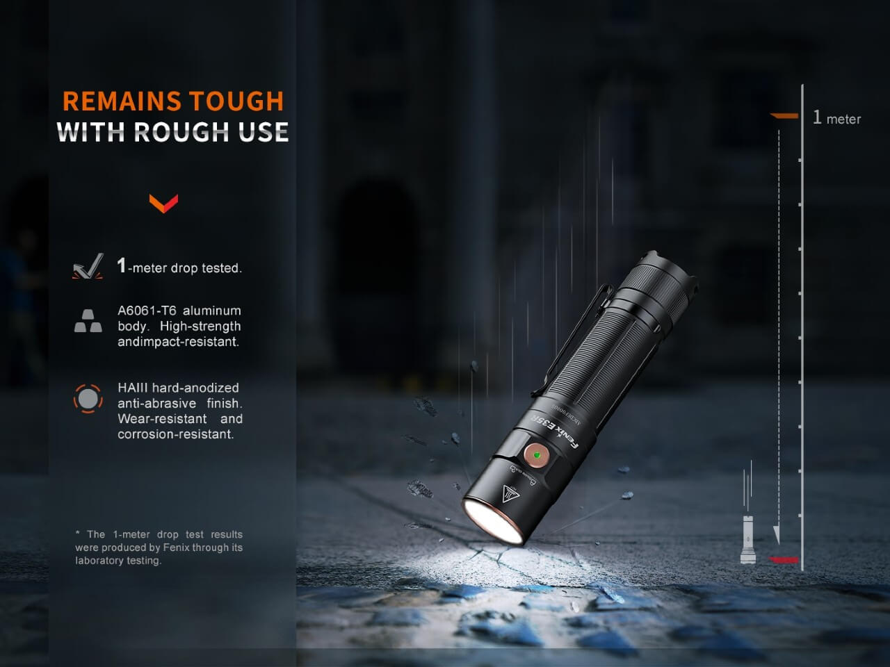 Fenix E35R High-Performance Rechargeable LED Flashlight - AureliaAdventure