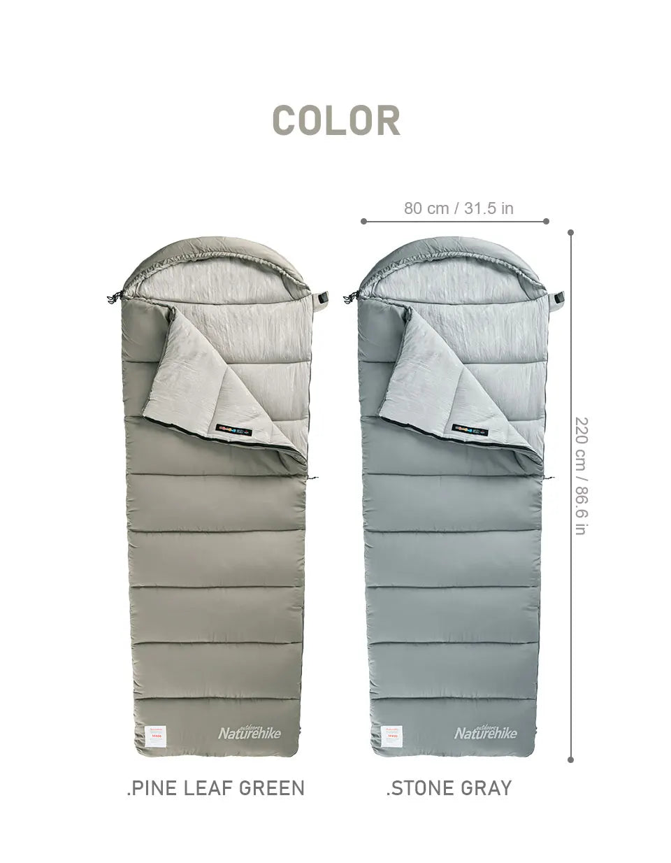 Lightweight Sleeping Bag – Compact 3-Season Camping Bag - AureliaAdventure