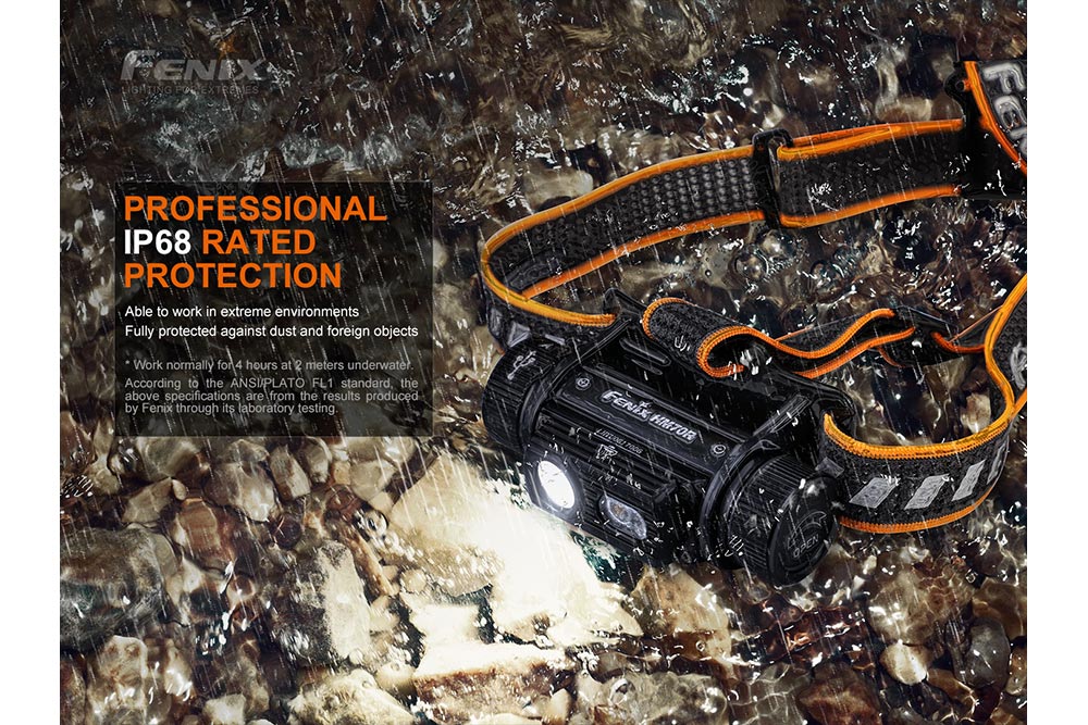 Fenix HM70R Rechargeable LED Headlamp - 1600 Lumens - AureliaAdventure
