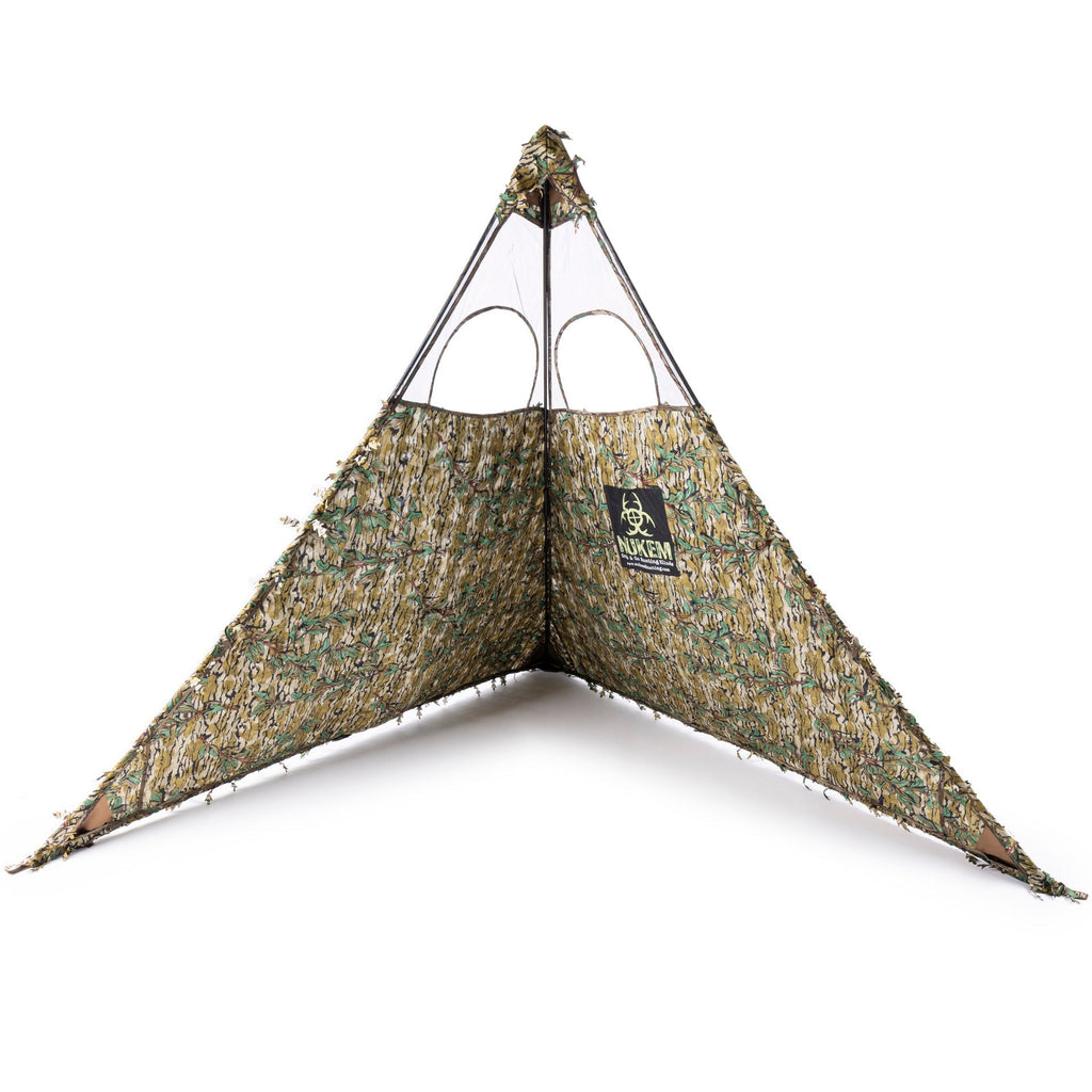 Hunting Blind - Mossy Oak Greenleaf 3D Leafy - AureliaAdventure