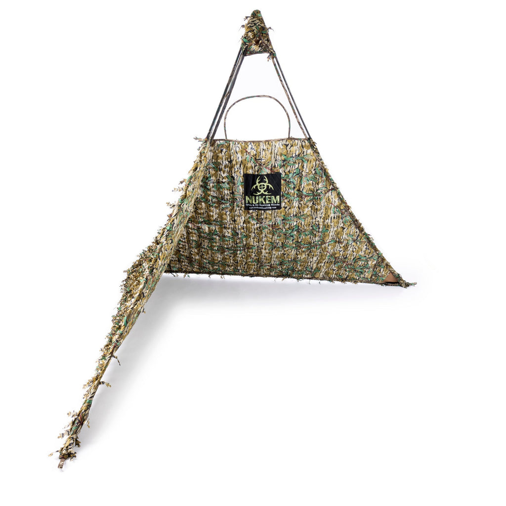 Hunting Blind - Mossy Oak Greenleaf 3D Leafy - AureliaAdventure