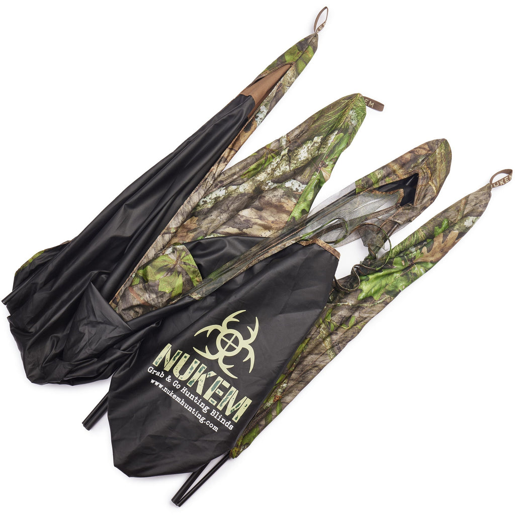 Nukem Hunting Blind - Mossy Oak Obsession - AureliaAdventure