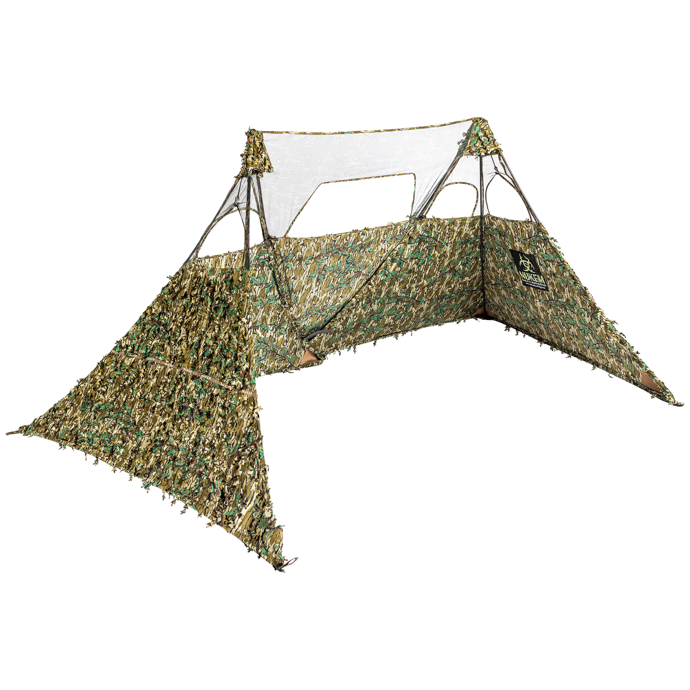 Double Up System - Mossy Oak Greenleaf 3D Leafy - AureliaAdventure