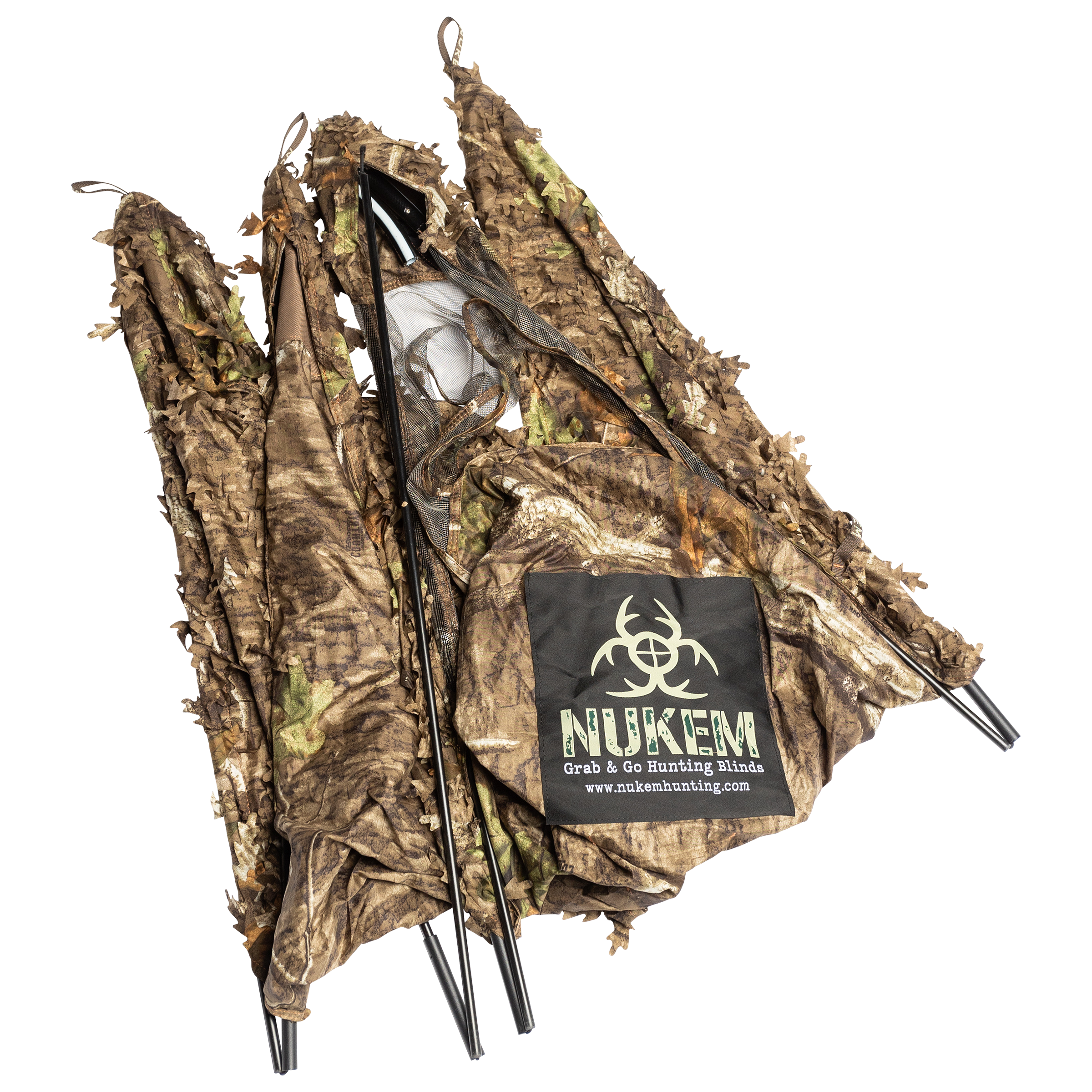 Hunting Blind - Mossy Oak Country Roots 3D Leafy - AureliaAdventure