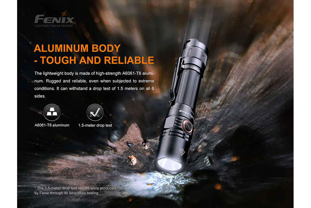 Fenix PD35 V3.0 Everyday Carry Flashlight - 1700 Lumens - AureliaAdventure
