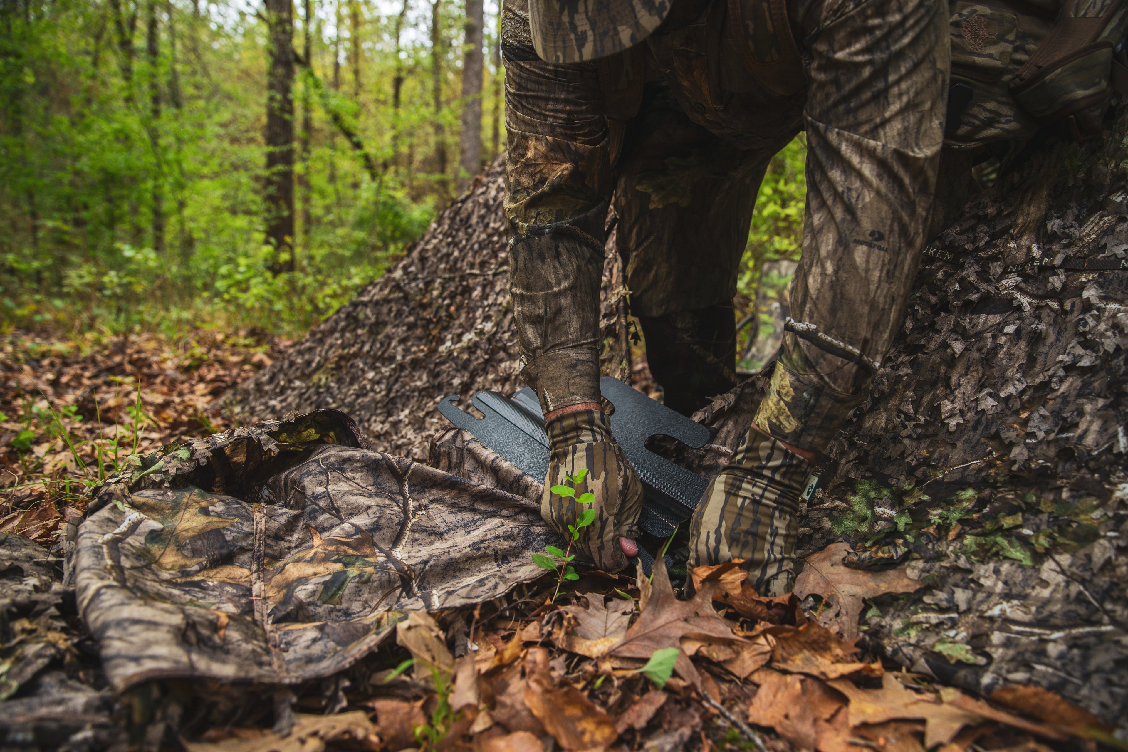 Double Up Panel - Mossy Oak Country Roots 3D Leafy - AureliaAdventure