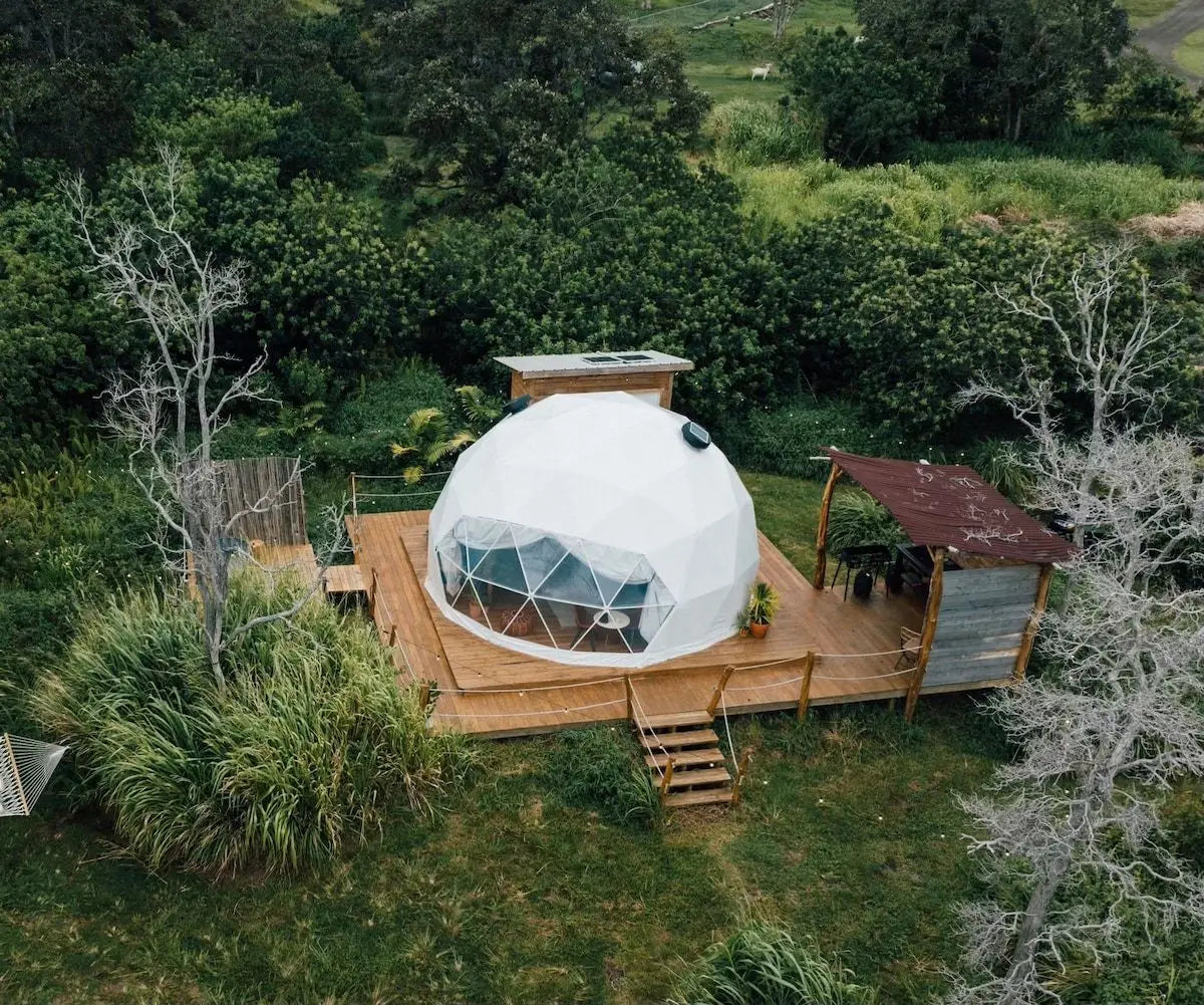Luxury Geodesic Dome Tent – All-Season Glamping Shelter - AureliaAdventure