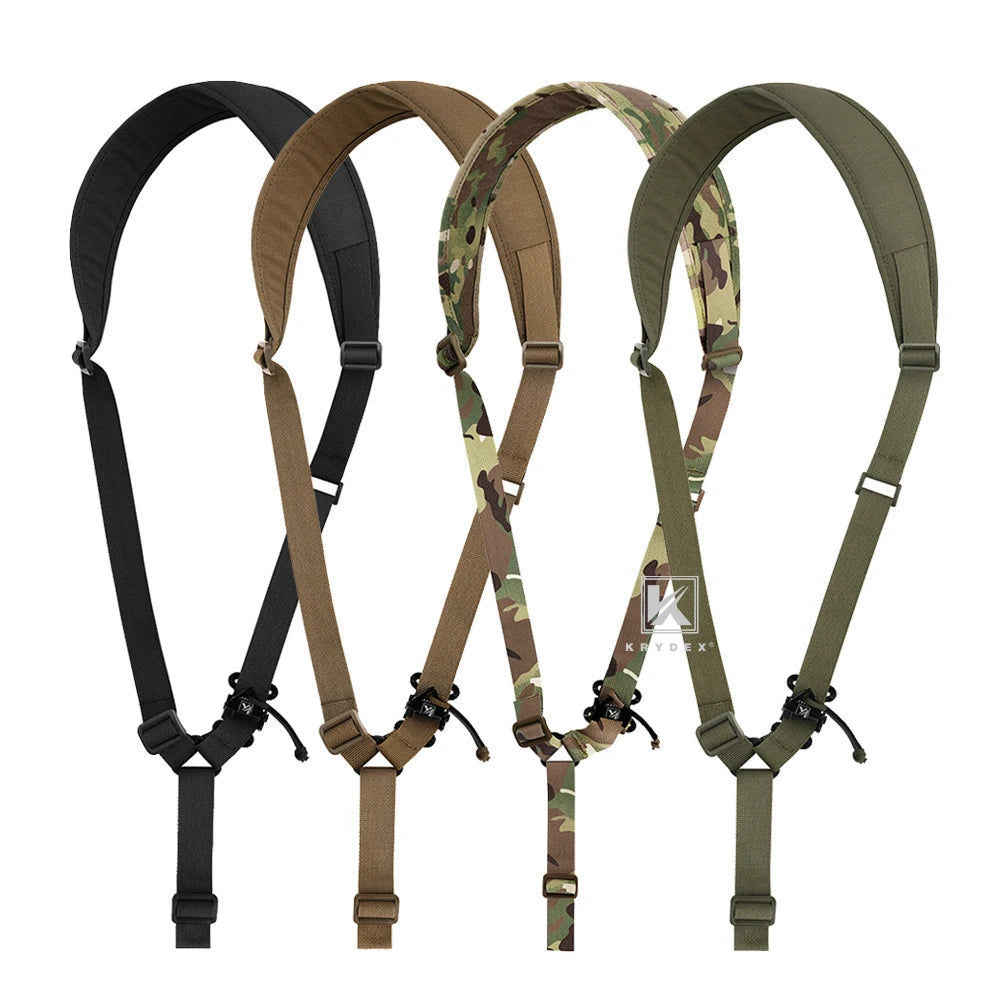 Tactical Single-Point Rifle Sling – Padded Modular Shoulder Strap for Hunting & Outdoor Use - AureliaAdventure
