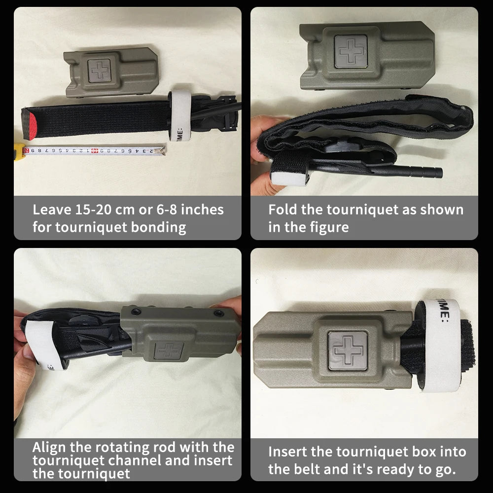 Outdoor Emergency Tourniquet – First Aid Trauma Kit Essential - AureliaAdventure