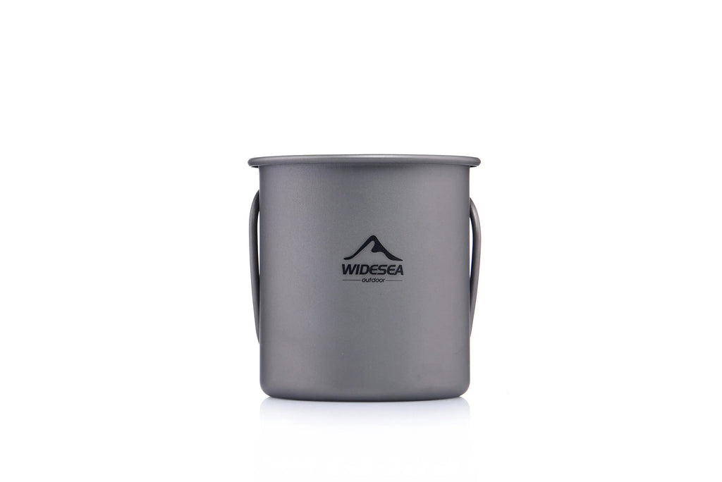 Widesea Titanium Camping Mug – Ultralight Outdoor Cup for Hiking & Travel - AureliaAdventure