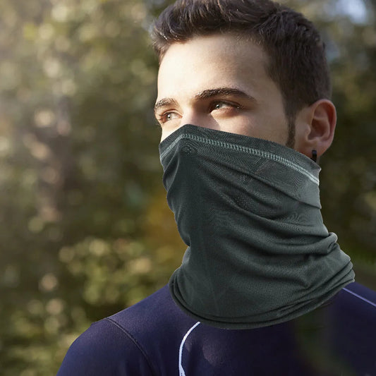 UPF 50+ UV Fishing Neck Gaiter – Breathable Sun Protection Face Mask for Outdoor Sports - AureliaAdventure