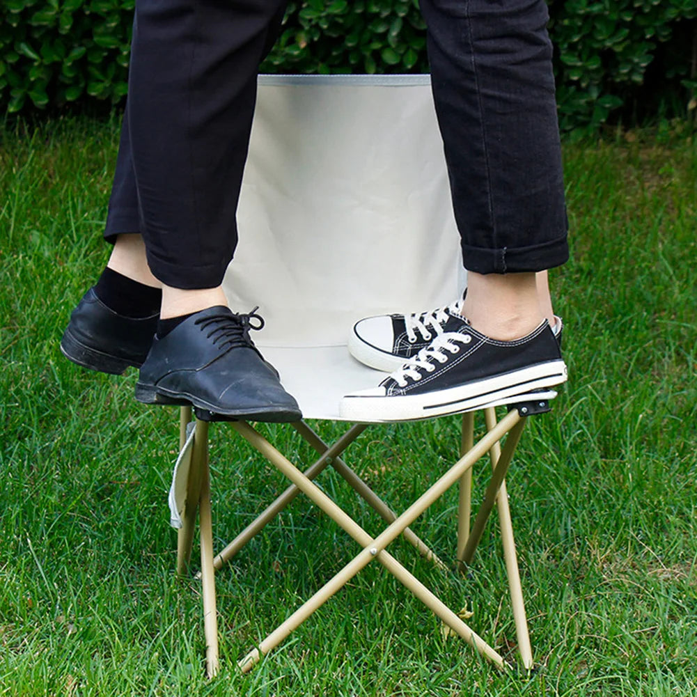 Portable Folding Camping Chair – Lightweight Outdoor Chair with Storage Bag & Strong Load Capacity - AureliaAdventure