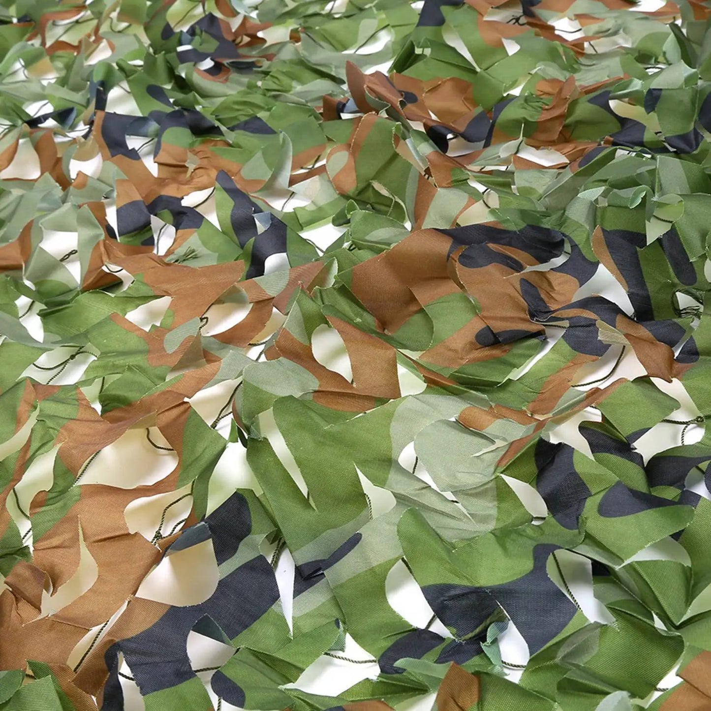 1×2M Woodland Camo Net – Lightweight Camouflage Netting for Hunting & Camping - AureliaAdventure