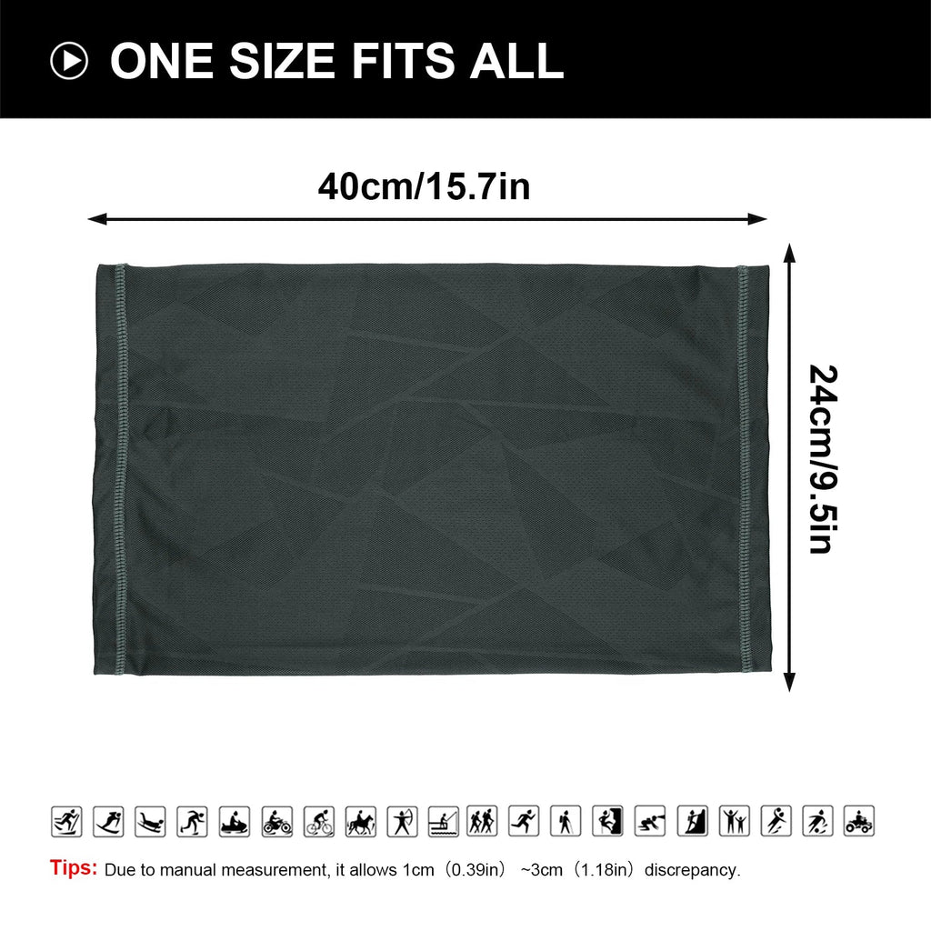 UPF 50+ UV Fishing Neck Gaiter – Breathable Sun Protection Face Mask for Outdoor Sports - AureliaAdventure
