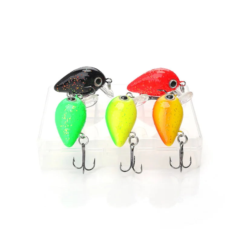 5pcs Mini Fish Lure Set - AureliaAdventure