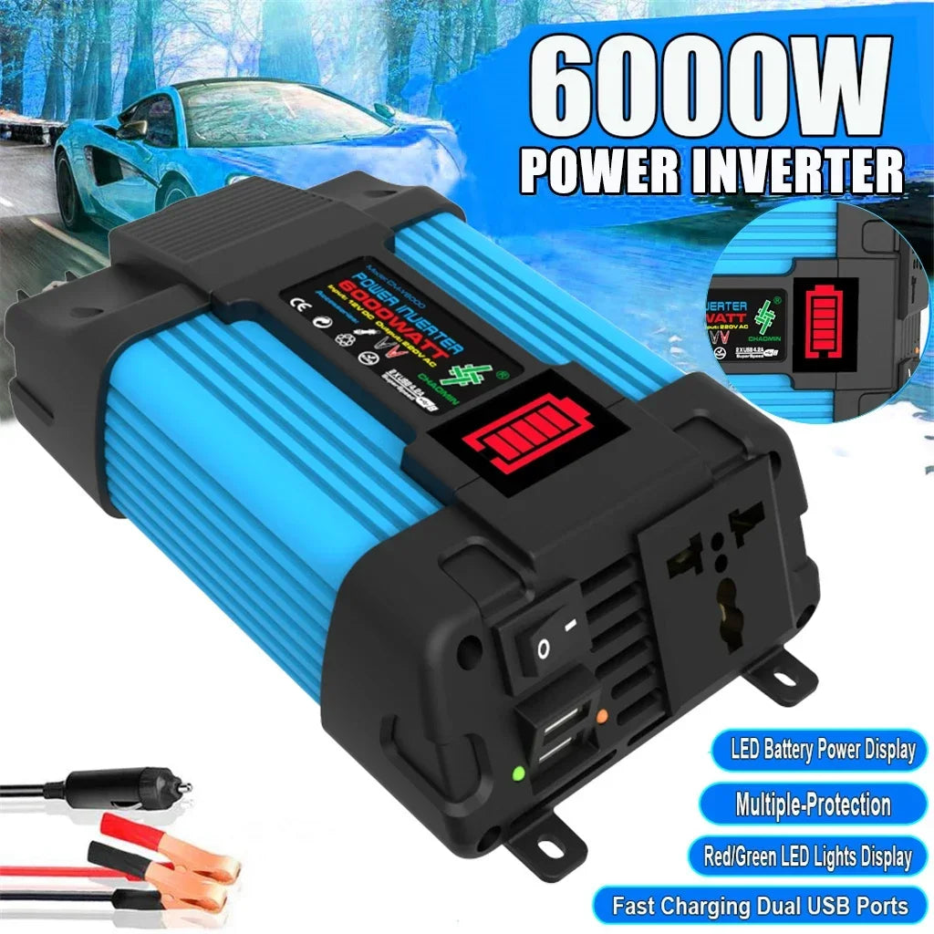6000W Solar Power Generator Kit – 110V/220V with Controller - AureliaAdventure