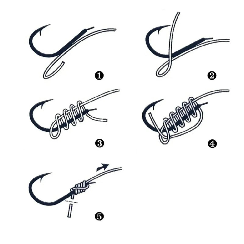 100PCS Fishing Hooks Kits - AureliaAdventure