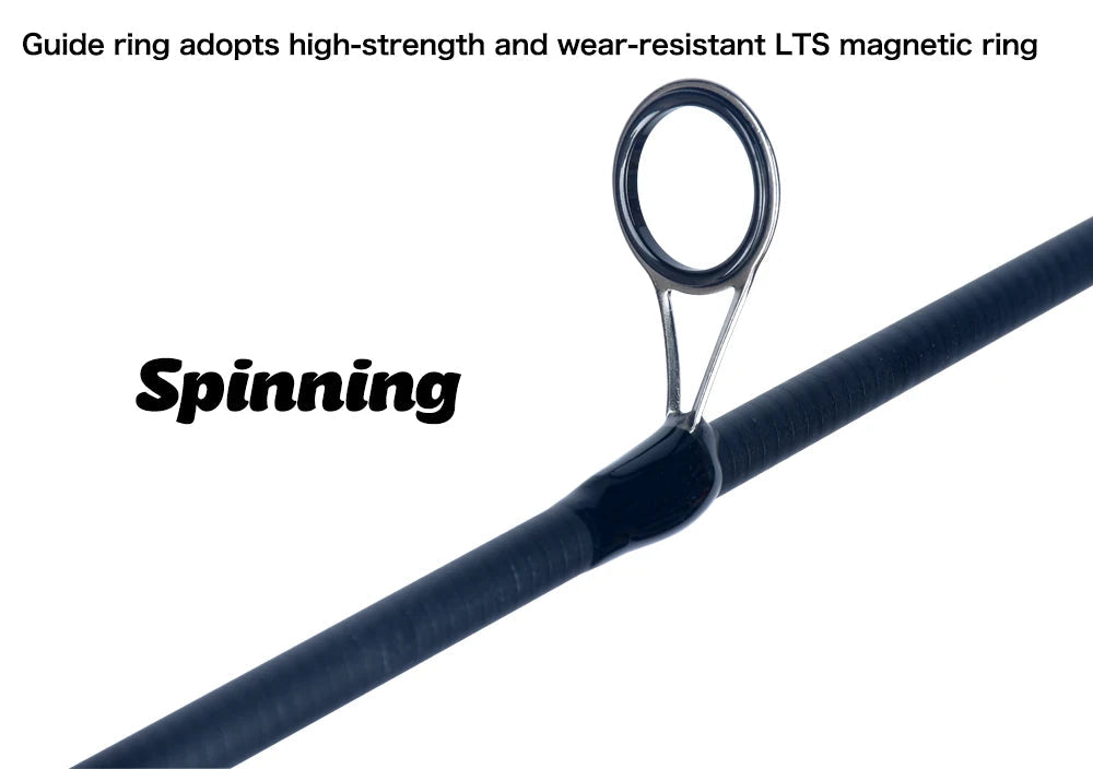 Ultralight Travel Fishing Rod – Spinning/Baitcasting, Carbon, 5–30g Casting - AureliaAdventure