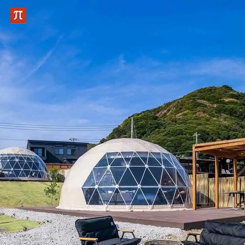 Luxury Geodesic Dome Tent – All-Season Glamping Shelter - AureliaAdventure