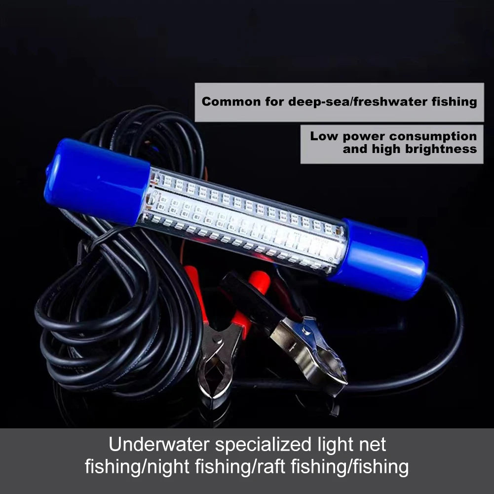 50W Underwater Fishing Light – 12–24V Submersible LED Fish Attractor for Squid, Shrimp & Krill - AureliaAdventure