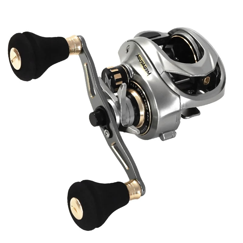 Seasir Megacuda Baitcasting Reel – 15kg Drag, 6.5:1 Gear Ratio, Jigging & Saltwater Ready - AureliaAdventure