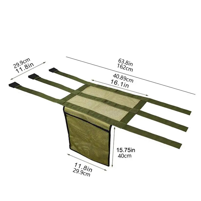 Tree Stand Seat Replacement with Pocket – Durable Deer Stand Seat for Hunting Comfort & Storage - AureliaAdventure