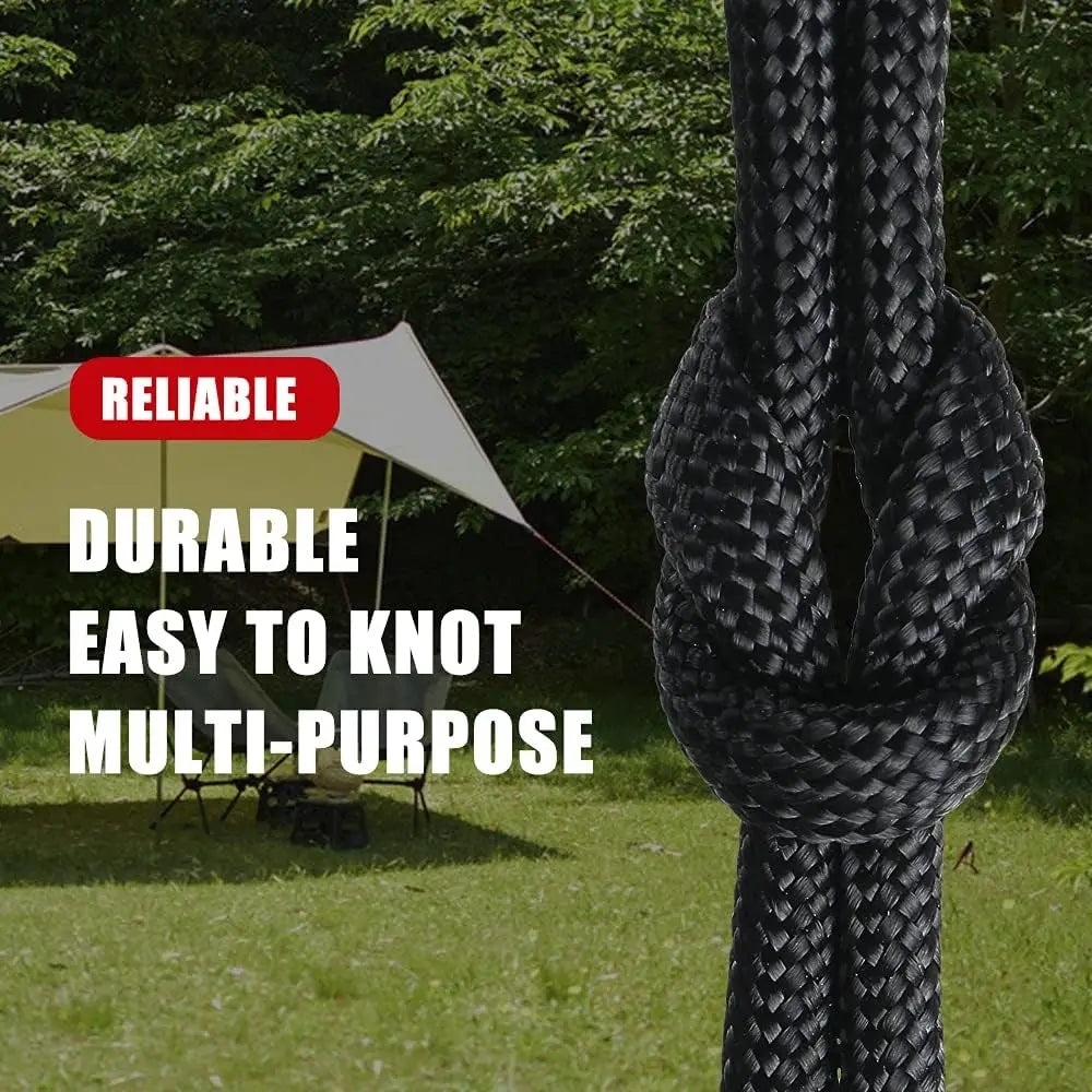 9-Core 650lb Paracord – 4mm Tactical Survival Rope for Lanyards, Bracelets, Dog Collars & Outdoor Gear (5/15/31m) - AureliaAdventure
