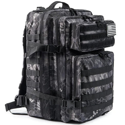 45L Tactical Backpack – Large-Capacity Outdoor Daypack for Hiking, Hunting & Camping - AureliaAdventure