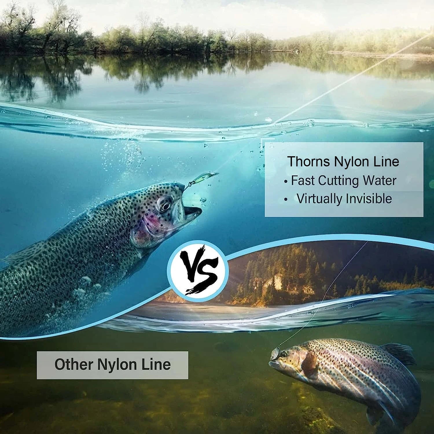 LEMON YELLOW - 1000M Nylon Fishing Line - AureliaAdventure