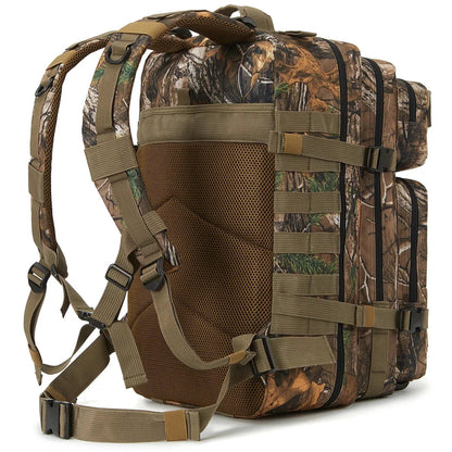 45L Tactical Backpack – Large-Capacity Outdoor Daypack for Hiking, Hunting & Camping - AureliaAdventure