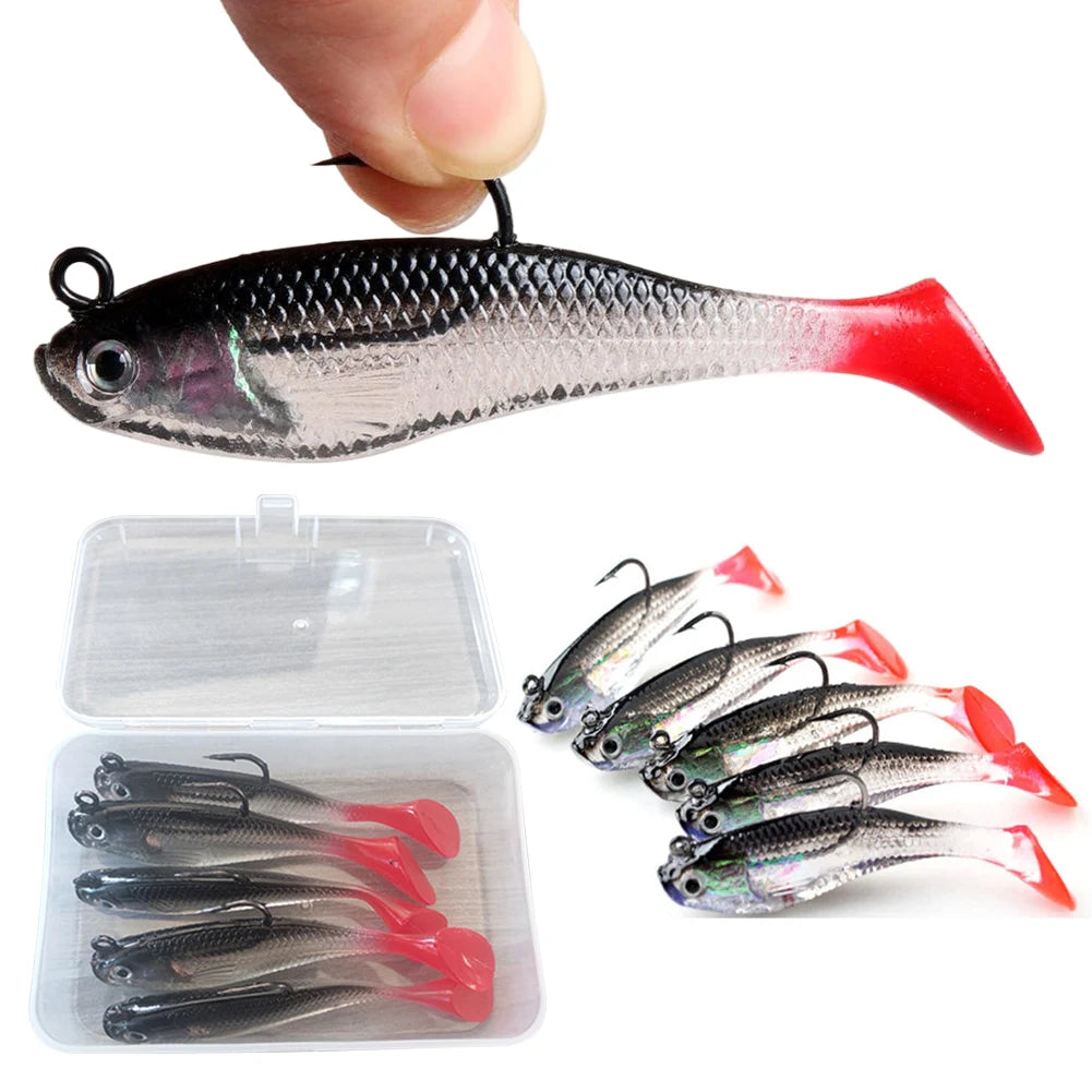 5pcs/lot Soft Lure - AureliaAdventure