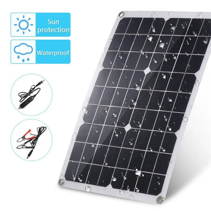 6000W Solar Power Generator Kit – 110V/220V with Controller - AureliaAdventure