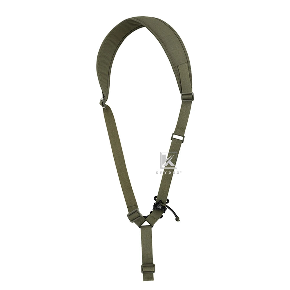 Tactical Single-Point Rifle Sling – Padded Modular Shoulder Strap for Hunting & Outdoor Use - AureliaAdventure