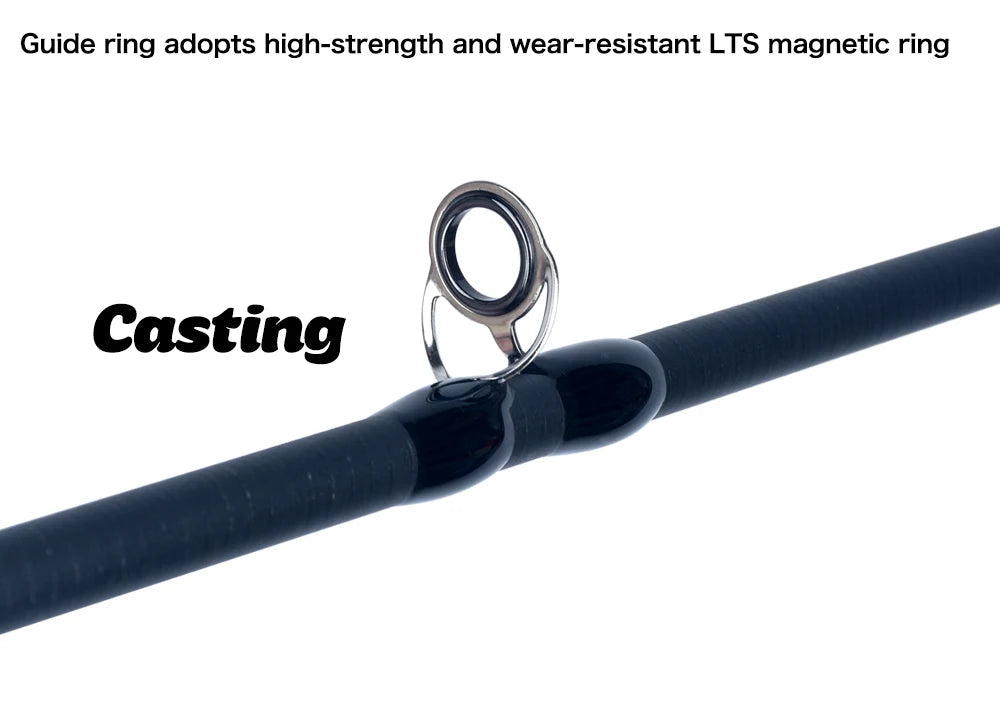 Ultralight Travel Fishing Rod – Spinning/Baitcasting, Carbon, 5–30g Casting - AureliaAdventure