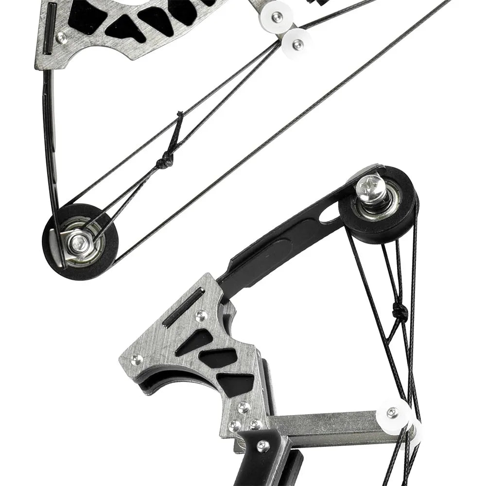 Mini Compound Bow Kit – Archery Practice Set with Arrows & Target - AureliaAdventure